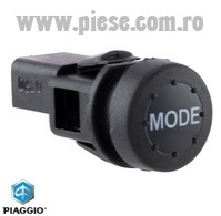 Buton "Mode" (selectare meniu) original Piaggio Liberty iGet - Medley - MP3 - GTS - GTV - LX - S (15-22) 125-500cc